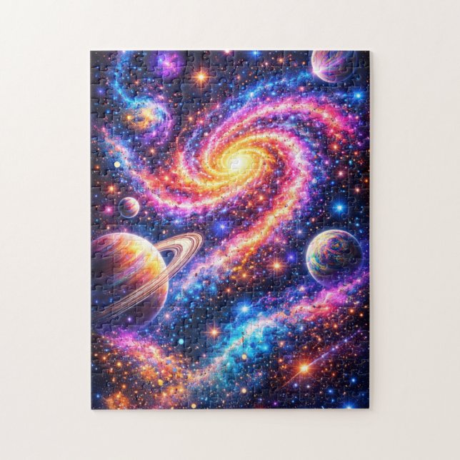 Cosmic Radiance Galaxy Puzzle (Vertikal)