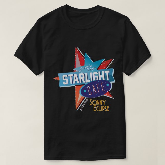 Cosmic Ray&x27;s Sonny Eclipse Classic T - Shirt (Design vorne)