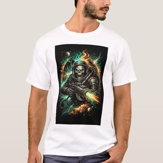 Cosmic Reaper: Galactic Annihilator T-Shirt (Vorderseite)