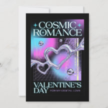 Cosmic Romance Digital Love Valentinskarte