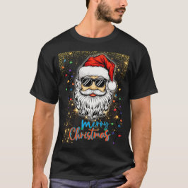 Cosmic Santa wünscht frohe Weihnachten T-Shirt
