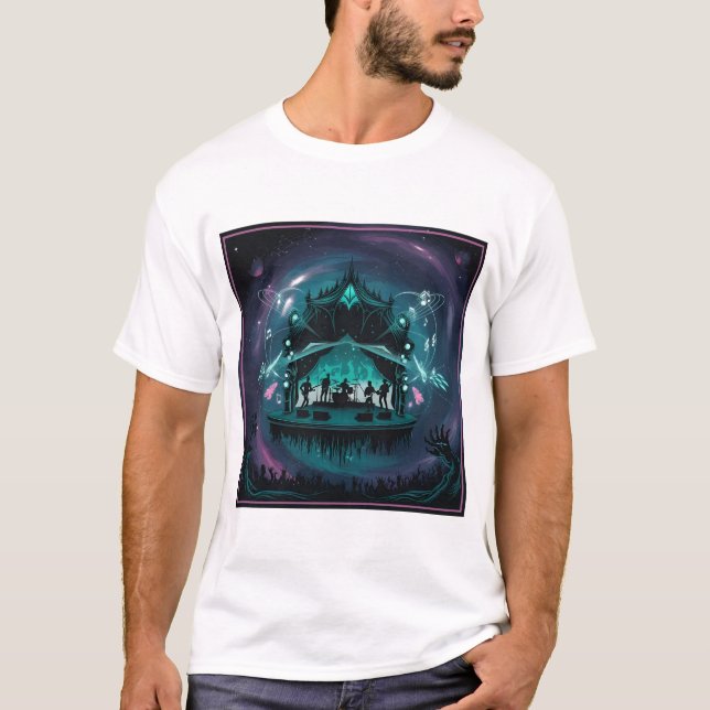 Cosmic Soundwave T-Shirt (Vorderseite)
