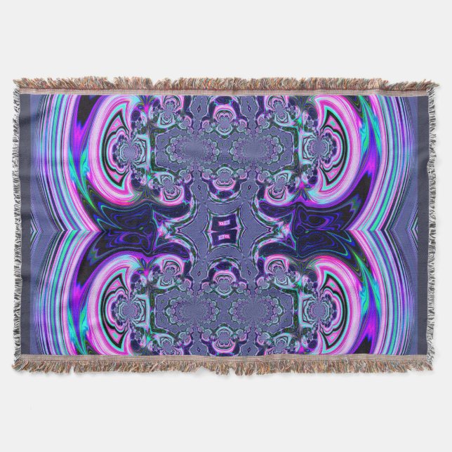 Cosmic Spectacular Throw Blanken Decke (Vorderseite)
