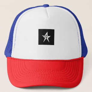 Cosmic Star Print Cap Truckerkappe