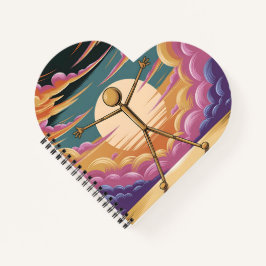 Cosmic Stickman Notebook Notizbuch