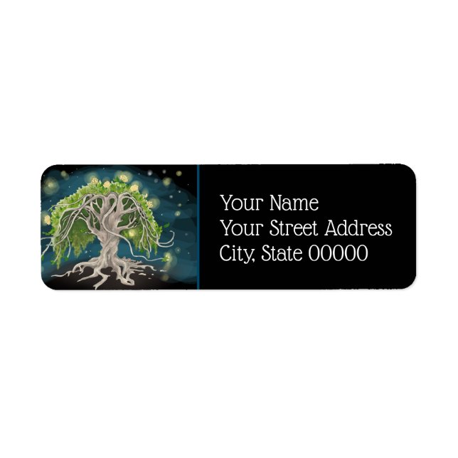 Cosmic Tree Address Labels (Vorne)