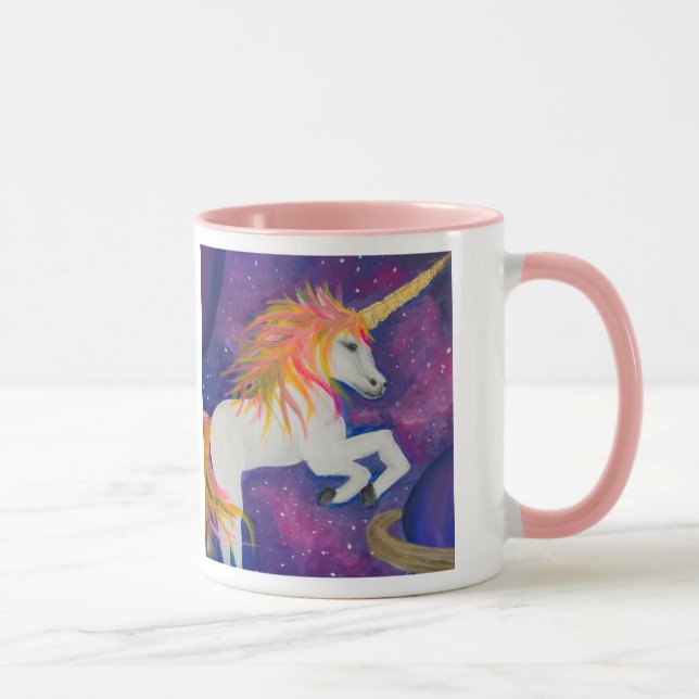 Cosmic Unicorn Tasse (Rechts)