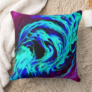 "Cosmic Vortex" dekoratives Pillow Kissen