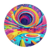 Cosmic Vortex in einer lebhaften Reise