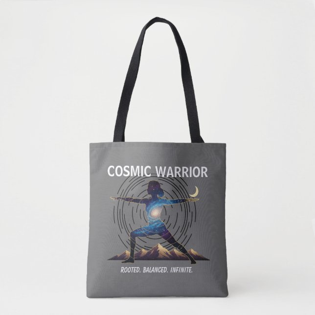 Cosmic Yoga Warrior | Galaxy Body Pose (Vorderseite)