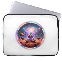 Cosmic Yogi on Mars Meditation Art