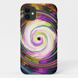 Cosmis Rays Handy Case mit weißem Swirl