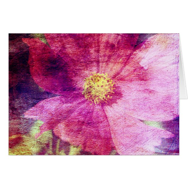 Cosmo Blume Jeden Anlaß Grußkarte (Vorderseite (Horizontal))