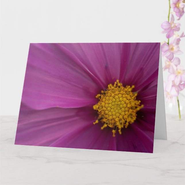 Cosmo-Blume Karte (Orchidee)