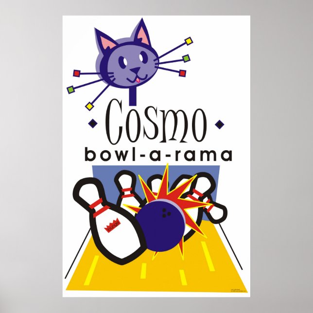 Cosmo Bowl-a-rama Poster (Vorne)