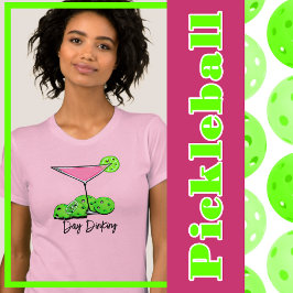 Cosmo Cocktail am Tag, Pickleball Limes T-Shirt
