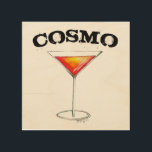 Cosmo Cosmopolitan Cocktail Mixed Drink Bar Deco Holzleinwand<br><div class="desc">Wall art präsentiert eine originelle Marker-Illustration eines köstlichen Cosmo Cocktails. Ideal für die Dekoration einer Küche oder eines Restaurants! Koordinierung der Gestaltung von Speisen und Getränken. Sehen Sie nicht, wonach Sie suchen? Brauchen Sie Hilfe bei der Anpassung? Klicken Sie auf "rebeccaheartsny" (obere rechte Ecke) und dann auf "Kontakt mit diesem...</div>