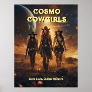 Cosmo-Cowgirls Poster