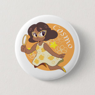 Cosmo der Raum-Detektiv Button