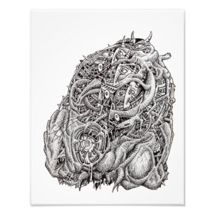 Cosmographic Head, erstellt von Brian Benson, Foto