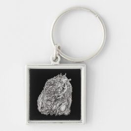 Cosmographic Head von Brian Benson Schlüsselanhänger