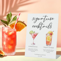 Cosmopolitan Tequila Sunrise Cocktails Menü