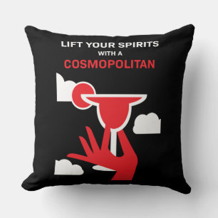 Cosmopoliter Cocktail Drink Kissen