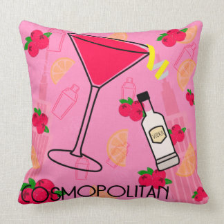 Cosmopolitischer Cocktail Kissen