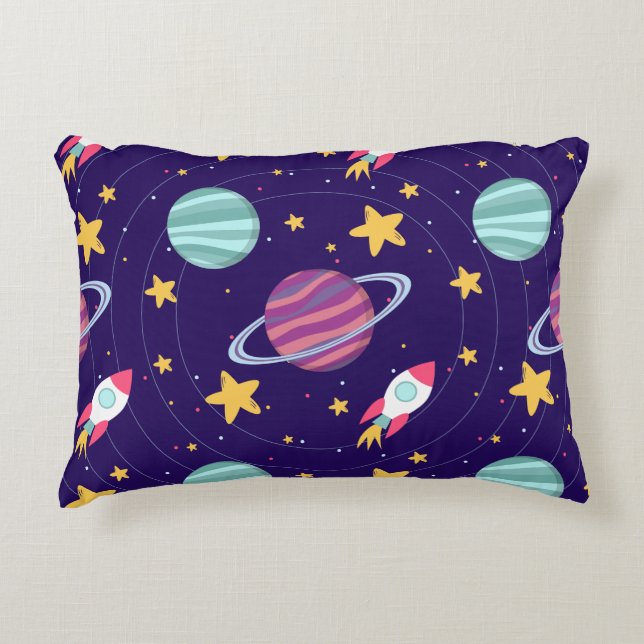 Cosmos 1 12x16 Akzent Pillow Dekokissen (Vorderseite)