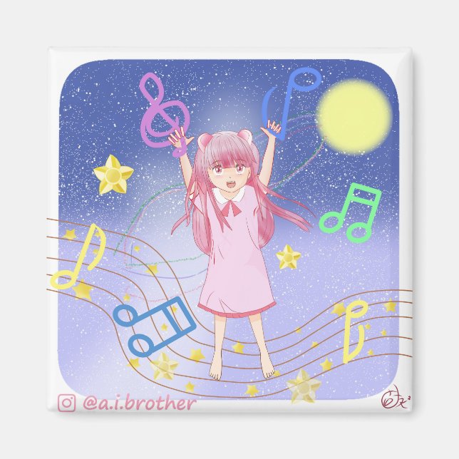 Cosmos Back to School Magnet (Vorne)