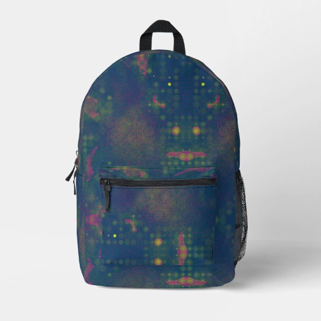 Cosmos Bedruckter Rucksack (Vorderseite)