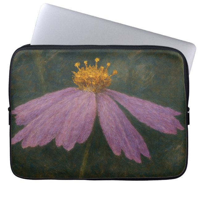 Cosmos Blossom Laptopschutzhülle (Vorderseite)