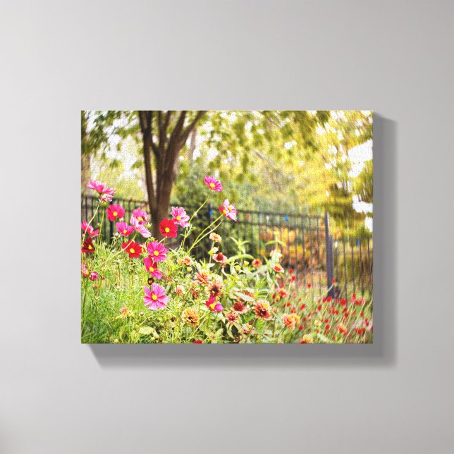 Cosmos Garden 8 x 10 Leinwand Wrap von DeGruy (Vorderseite)