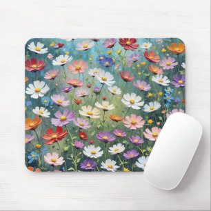 Cosmos Garden Abstrakt Mousepad