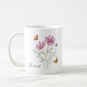 Cosmos-Geburtsmonatsblume Kaffeetasse