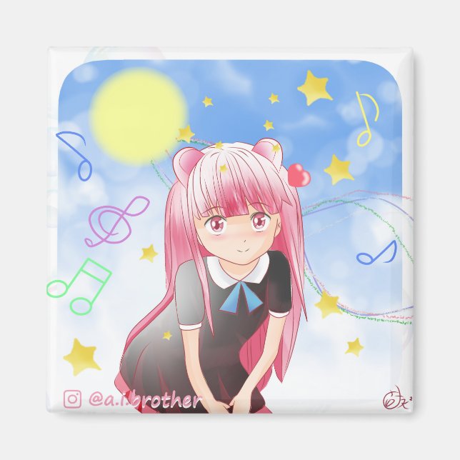 Cosmos Graduation Magnet (Vorne)