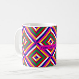 Cosmos-infinite Personalized Mug - Blue/Magenta Kaffeetasse