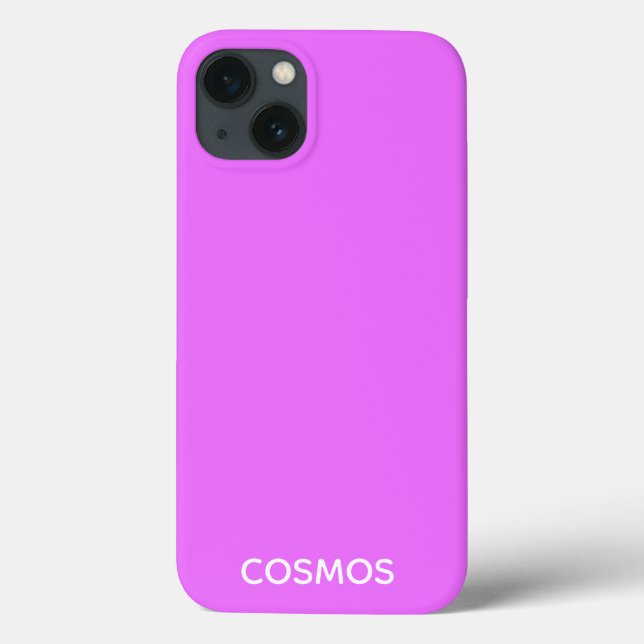 Cosmos lila Farbname Case-Mate iPhone Gehäuse Hülle (Rückseite)