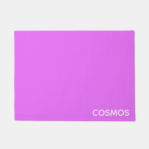 Cosmos lila Farbname Fußmatte