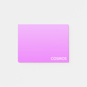 Cosmos lila Farbname Post-it Klebezettel