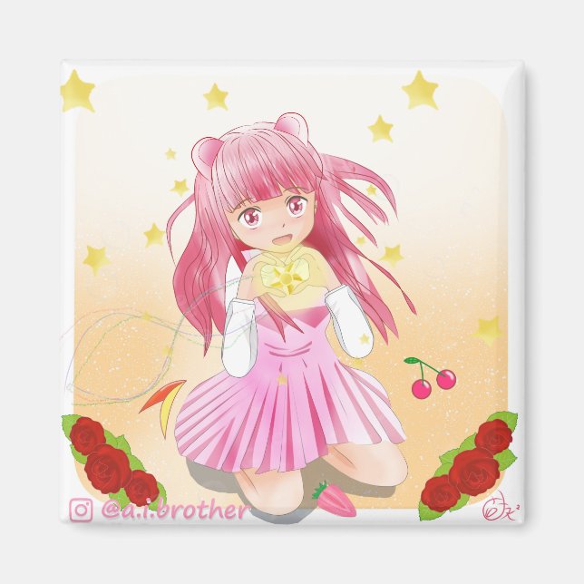 Cosmos Mother's Day Magnet (Vorne)