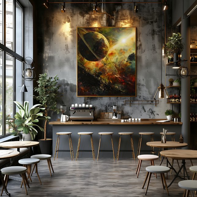 Cosmos Onírico: Impresionista y Surrealista Poster (Von Creator hochgeladen)