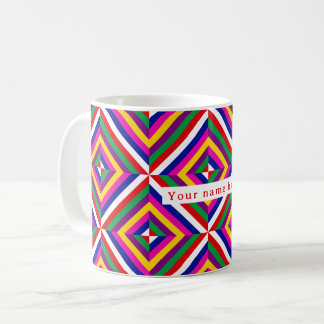 Cosmos-unendliche Personalisierte Tasse - Rot/Weiß