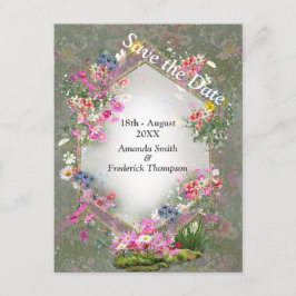 Cosmos Wilderness Wild-Blume Ankündigungspostkarte