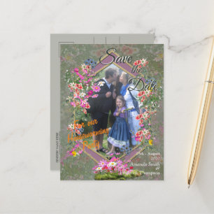 Cosmos Wilderness Wild-Blume Ankündigungspostkarte