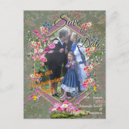 Cosmos Wilderness Wild-Blume Ankündigungspostkarte