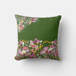 Cosmos Wilderness Wild-Blume Kissen