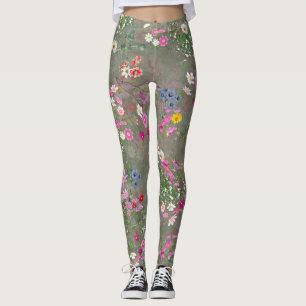 Cosmos Wilderness Wild-Blume Leggings