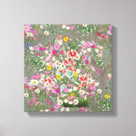 Cosmos Wilderness Wild-Blume Leinwanddruck