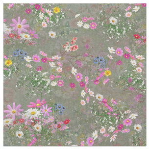 Cosmos Wilderness Wild-Blume Stoff